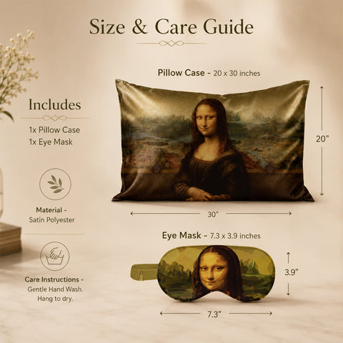 Silky Satin Cozy Comfortable Blush Sleep Set for Peaceful Sleep and Healthy Skin (5-Piece)