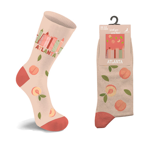 Unisex Cotton City Theme Socks – Comfortable Breathable Everyday Dress Socks