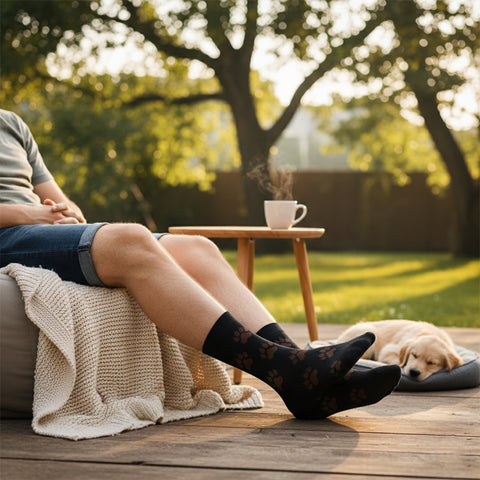 3-Pack: Unisex Cotton Farm & Country Life Socks – Breathable Everyday Dress Socks with Rural & Wilderness Designs (Comfort Fit, Size 9–11)