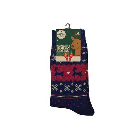 3-Pack: Warm & Soft Holiday Socks – Cozy Winter Crew Socks for Men & Women | Comfortable, Lightweight & Festive Everyday Socks (One Size Fits Most)