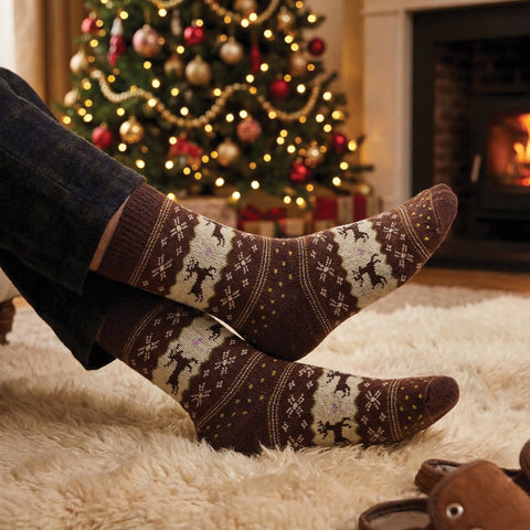 3-Pack: Warm & Soft Holiday Socks – Cozy Winter Crew Socks for Men & Women | Comfortable, Lightweight & Festive Everyday Socks (One Size Fits Most)