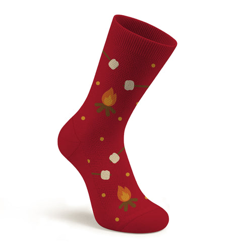 3-Pack: Unisex Cotton Forest & Adventure Socks – Breathable Everyday Dress Socks with Nature & Outdoor Inspired Designs (Comfort Fit, Size 9–11)