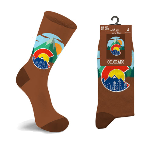 Unisex Cotton City Theme Socks – Comfortable Breathable Everyday Dress Socks