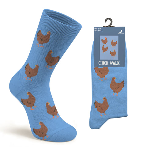 Unisex Cotton Wilderness & Farm Theme Socks – Comfortable Breathable Everyday Dress Socks