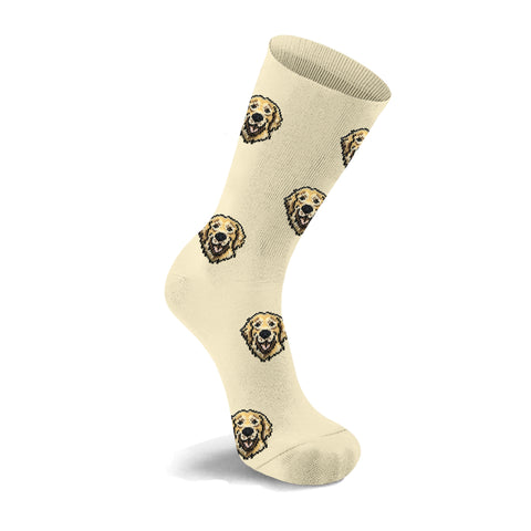 Dog Breed Crew Socks for Women and Men – Comfortable Cotton Blend, One Size Fits Most – Casual Everyday Socks, Gift for Pet Lovers