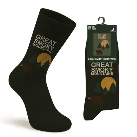 Unisex Cotton Wilderness & Farm Theme Socks – Comfortable Breathable Everyday Dress Socks