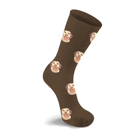 Dog Breed Crew Socks for Women and Men – Comfortable Cotton Blend, One Size Fits Most – Casual Everyday Socks, Gift for Pet Lovers