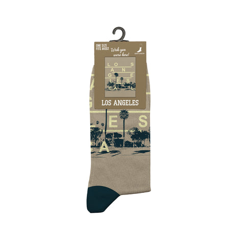 Unisex Cotton City Theme Socks – Comfortable Breathable Everyday Dress Socks