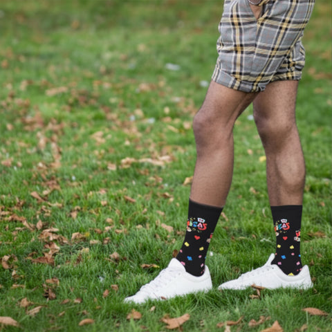 Unisex Cotton City Theme Socks – Comfortable Breathable Everyday Dress Socks