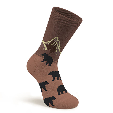3-Pack: Unisex Cotton Farm & Country Life Socks – Breathable Everyday Dress Socks with Rural & Wilderness Designs (Comfort Fit, Size 9–11)