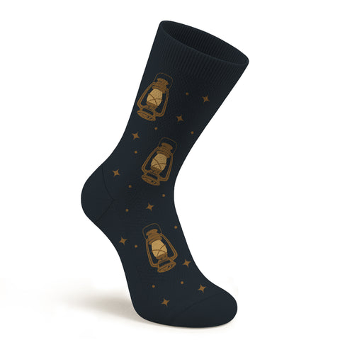 3-Pack: Unisex Cotton Forest & Adventure Socks – Breathable Everyday Dress Socks with Nature & Outdoor Inspired Designs (Comfort Fit, Size 9–11)