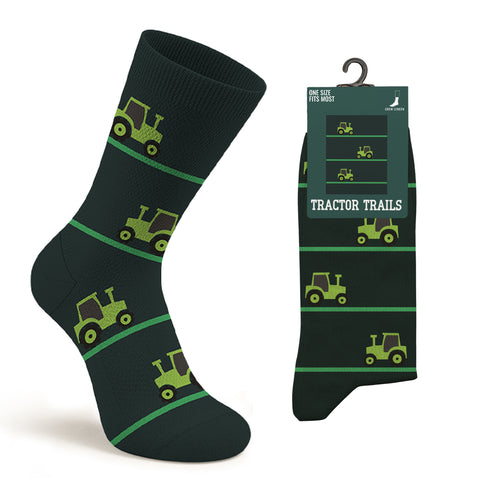 3-Pack: Unisex Cotton Forest & Adventure Socks – Breathable Everyday Dress Socks with Nature & Outdoor Inspired Designs (Comfort Fit, Size 9–11)