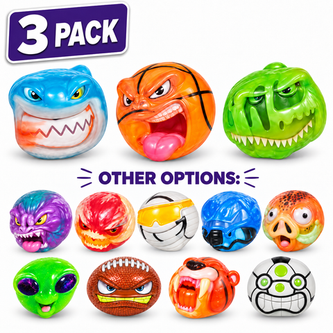 Squasherz Mystery Squeeze Toy (3-Pack)