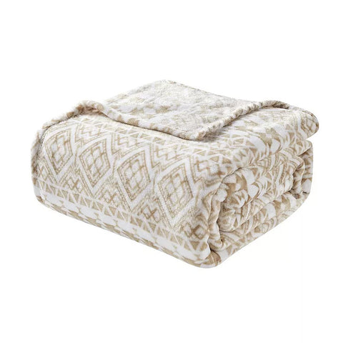 Ultra Soft Plush Throw Blanket – Lightweight 50" x 60" All-Season Blanket for Couch, Bed, or Travel – Warm, Cozy, and Machine Washable