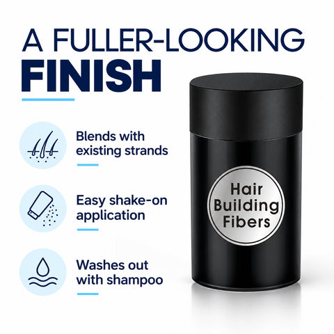 Hair Thickening Fibers – Temporary Thinning-Hair Concealer and Root Touch-Up