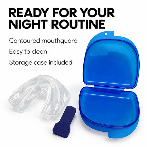 Anti-Snoring Mouth Guard with Carrying Case – 1-Pack or 2-Pack