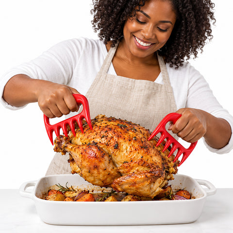 Meat Shredding Claws – BBQ Pulled Pork Tools, 1 or 2 Pairs