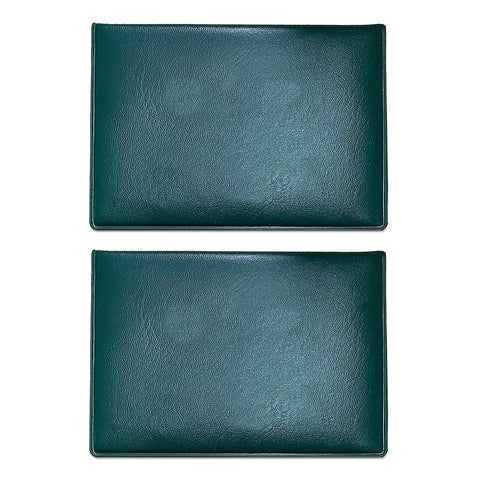 2-Pack Faux Leather Credit Card & Passport Holder