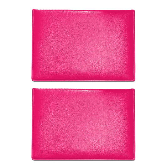 2-Pack Faux Leather Credit Card & Passport Holder