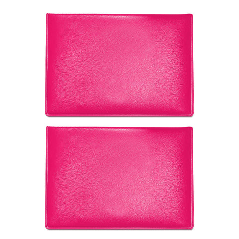 2-Pack Faux Leather Credit Card & Passport Holder