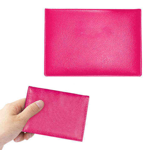 2-Pack Faux Leather Credit Card & Passport Holder