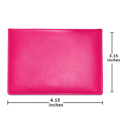 2-Pack Faux Leather Credit Card & Passport Holder