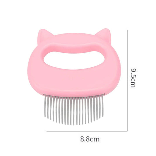 2-Pack or 4-Pack Pet Hair Removal & Massaging Comb Brush – Gentle Grooming & Shedding Tool for Dogs & Cats