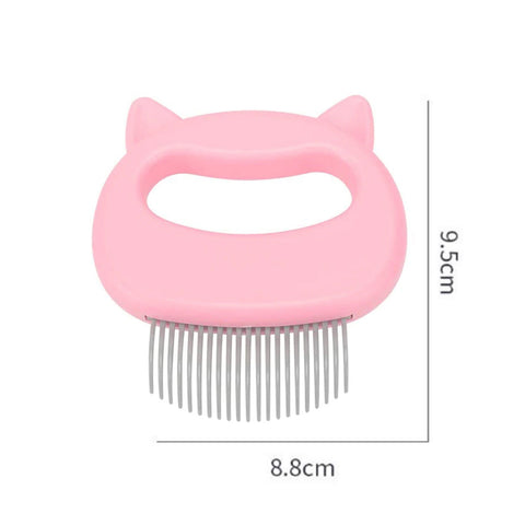 2-Pack or 4-Pack Pet Hair Removal & Massaging Comb Brush – Gentle Grooming & Shedding Tool for Dogs & Cats