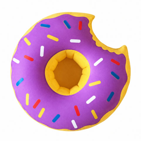 Inflatable Pool Drink Holders, 3-Pack – Donut Cup Floats