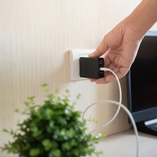 40W USB Wall Charger with 4 Ports – Universal Multi-Port Charging Station for Phones, Tablets & Devices