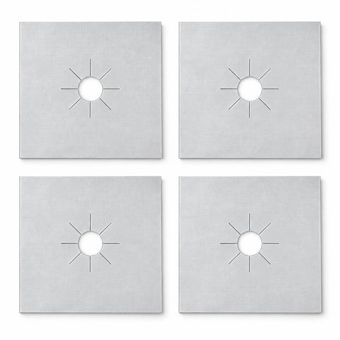 Reusable Gas Stove Burner Covers – Trim-to-Fit Nonstick Liners, 4, 8 or 12 Pack