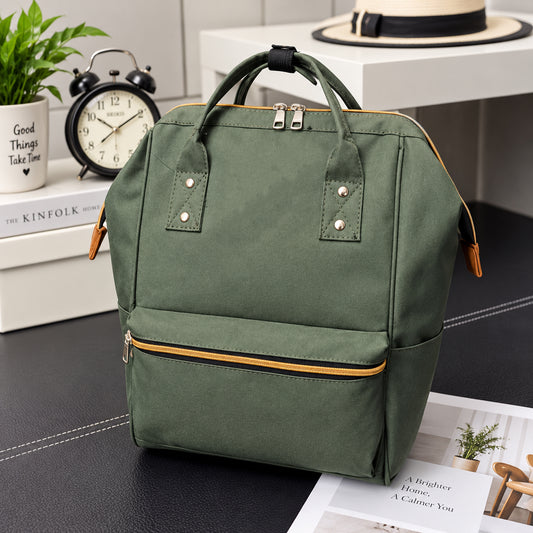 Diaper Bag Backpack – Insulated Bottle Pockets and Organized Travel Storage