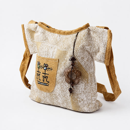 Women's Vintage Over Shoulder Messenger Bag Canvas Crossbody Handbag with Adjustable Strap & Multi-Pocket Design