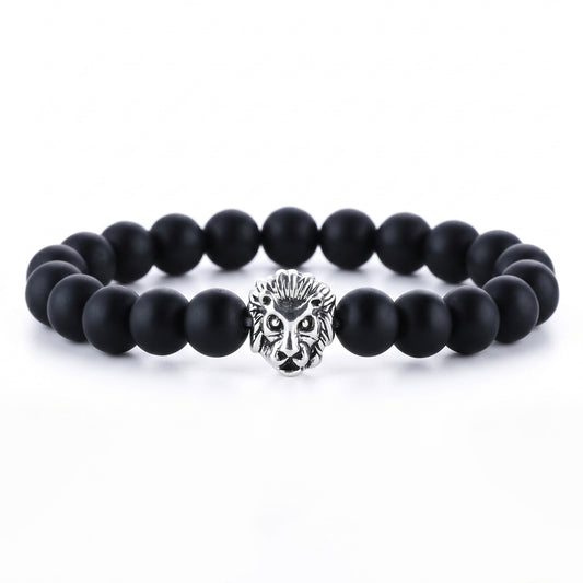 Natural Tiger Eye Stone Bracelet with 2 Essential Oils – Stretch Beaded Bracelet for Everyday Wear (8mm Beads, Adjustable Fit)
