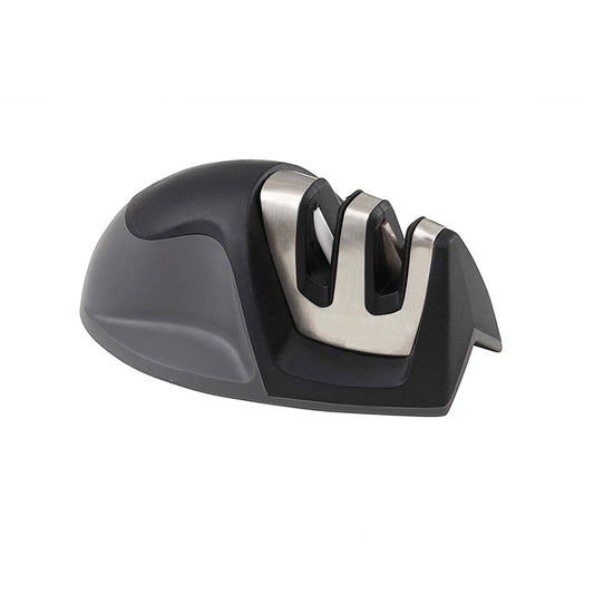 2-Stage Kitchen Knife Sharpener – Coarse and Fine Slots, 1-Pack or 2-Pack
