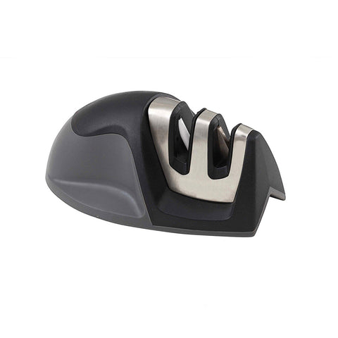2-Stage Kitchen Knife Sharpener – Coarse and Fine Slots, 1-Pack or 2-Pack