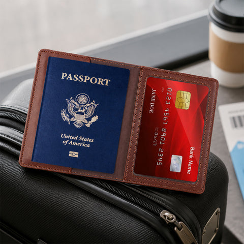 Credit Card Holder and RFID Passport Organizer