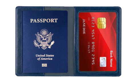 CDC Vaccination Card Holder and RFID Passport Organizer Holder