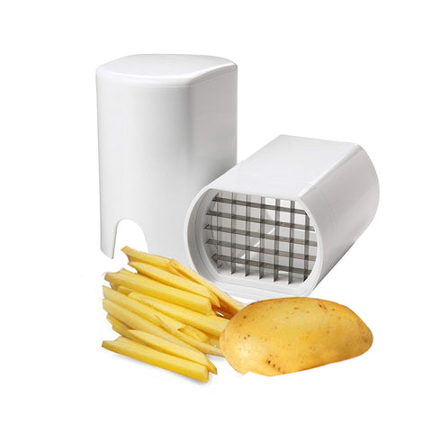 French Fry and Vegetable Cutter – Compact Potato Dicer, 1-Pack or 2-Pack