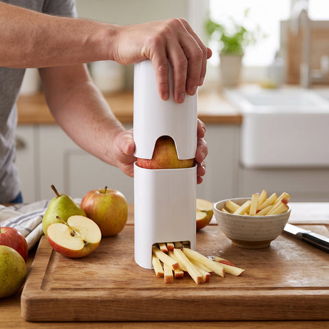 French Fry and Vegetable Cutter – Compact Potato Dicer, 1-Pack or 2-Pack