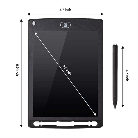2-Pack: 8.5 inch LCD Writing Doodle Colorful Drawing Games Activity Learning Educational Tablet for Kids Children