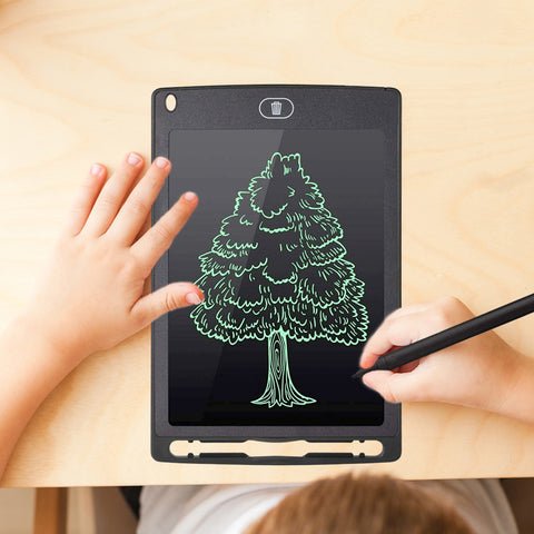 2-Pack: 8.5 inch LCD Writing Doodle Colorful Drawing Games Activity Learning Educational Tablet for Kids Children