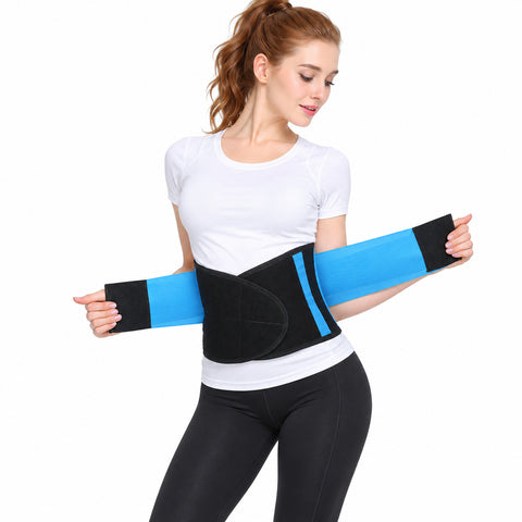 Women's Adjustable Waist Shaping Belt – Plush Wrap with Hook-and-Loop Closure
