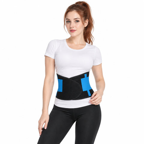 Women's Adjustable Waist Shaping Belt – Plush Wrap with Hook-and-Loop Closure