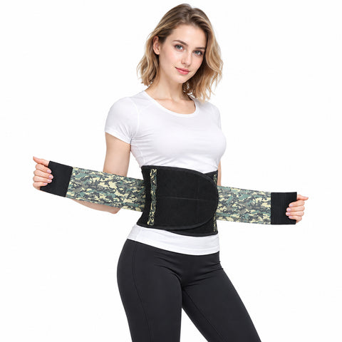 Women's Adjustable Waist Shaping Belt – Plush Wrap with Hook-and-Loop Closure