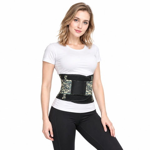Women's Adjustable Waist Shaping Belt – Plush Wrap with Hook-and-Loop Closure