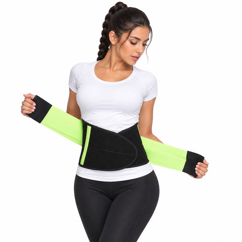 Women's Adjustable Waist Shaping Belt – Plush Wrap with Hook-and-Loop Closure