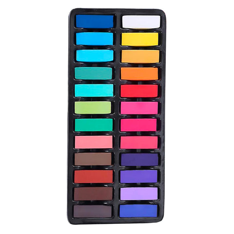 Hair Chalk with 24 Assorted Colors