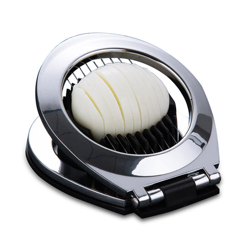 Egg and Fruit Slicer – Stainless Steel Wires and Nonslip Base, 1-Pack or 2-Pack