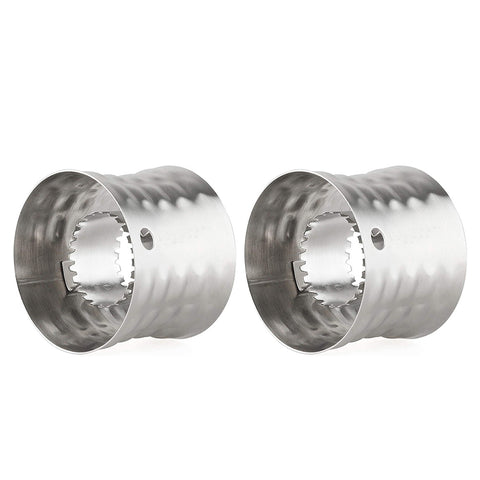 Corn Stripper and Peeler Ring – Stainless Steel Cob Tool, 1-Pack or 2-Pack